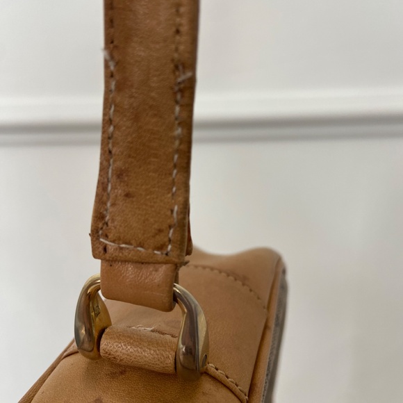 Authentic Gucci Crossbody Shoulder Bag - Vintage - PVC & Leather - Micro GG - Picture 13 of 13